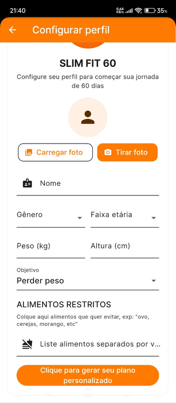 Configurar Perfil